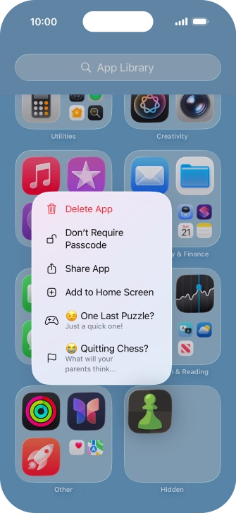 Press Don't Require Passcode.