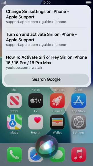 Ask questions about functions and settings on your phone.