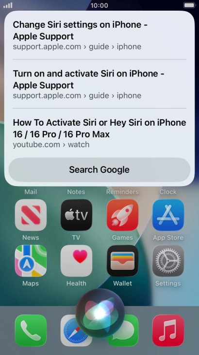 Ask questions about functions and settings on your phone.