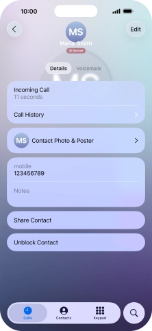 Slide your finger upwards starting from the bottom of the screen to return to the home screen.