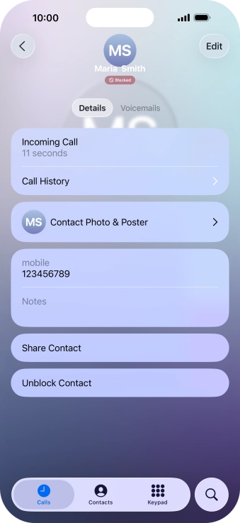 Slide your finger upwards starting from the bottom of the screen to return to the home screen.