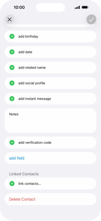 Press link contacts....