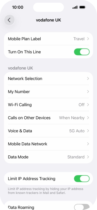 Press the indicator next to Press the indicator next to