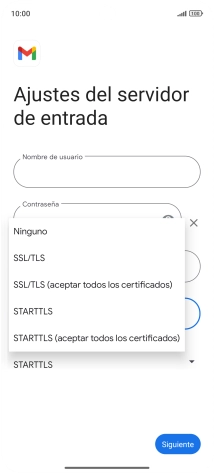 Pulsa SSL/TLS.