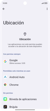 Pulsa la app deseada.