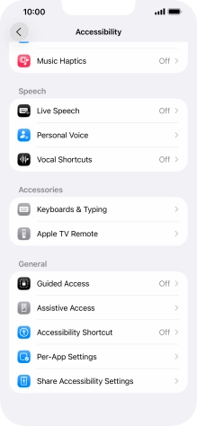 Press the required category below 