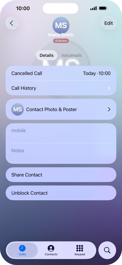 Slide your finger upwards starting from the bottom of the screen to return to the home screen.