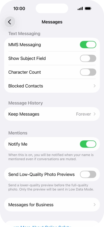 Slide your finger upwards starting from the bottom of the screen to return to the home screen.