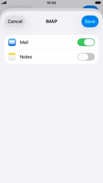Press Save. Your email account has now been set up. To select more settings for incoming and outgoing server, proceed with the following steps.