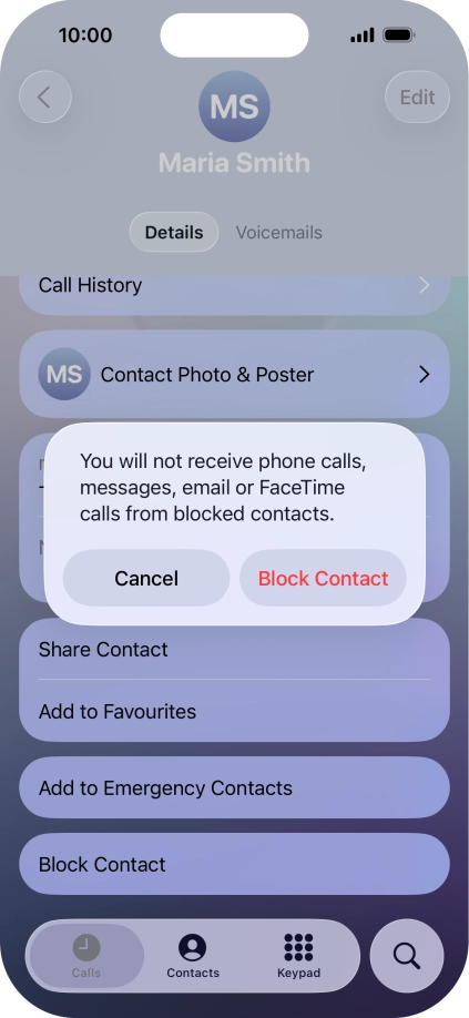 Press Block Contact. Press Block Contact.