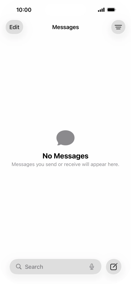 Press the new message icon.