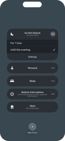 Slide your finger upwards starting from the bottom of the screen to return to the home screen.