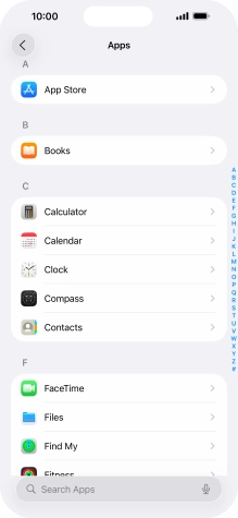 Press FaceTime. Press FaceTime.