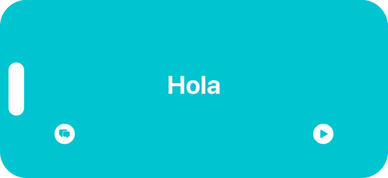 Press the split view icon to go back to display of both languages.