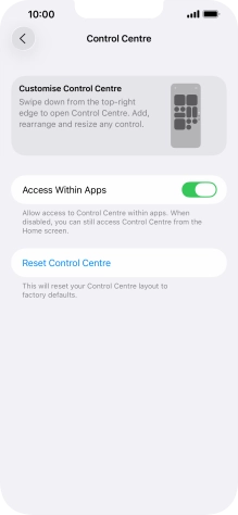 Press the indicator next to Press the indicator next to