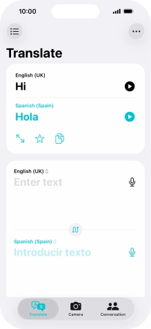Press the full screen icon. Press the full screen icon.