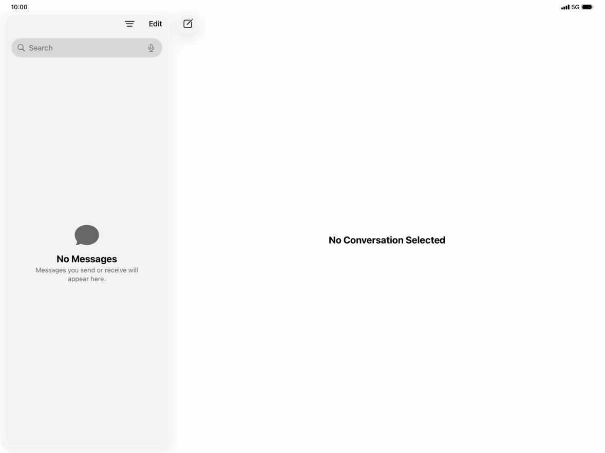Slide right or left on the screen using four or five fingers to switch between running applications.