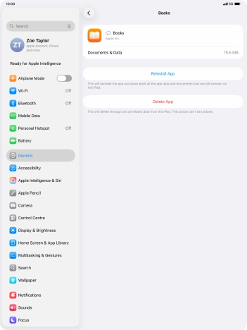 Slide your finger upwards starting from the bottom of the screen to return to the home screen.