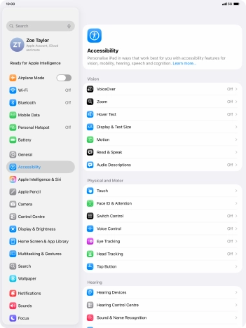 Press the required category below 