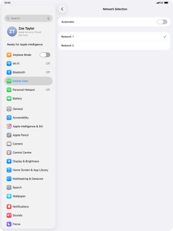 Slide your finger upwards starting from the bottom of the screen to return to the home screen.