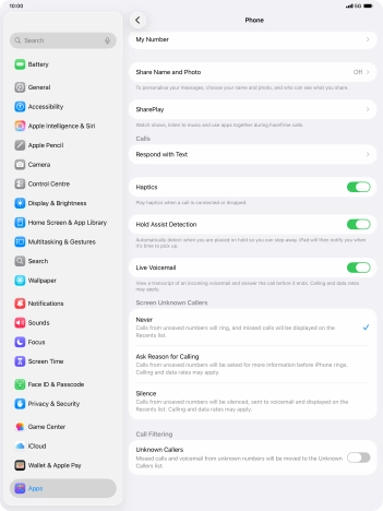 Press Silence to turn on the function.