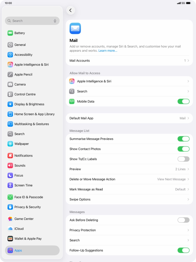 Press Mail Accounts.