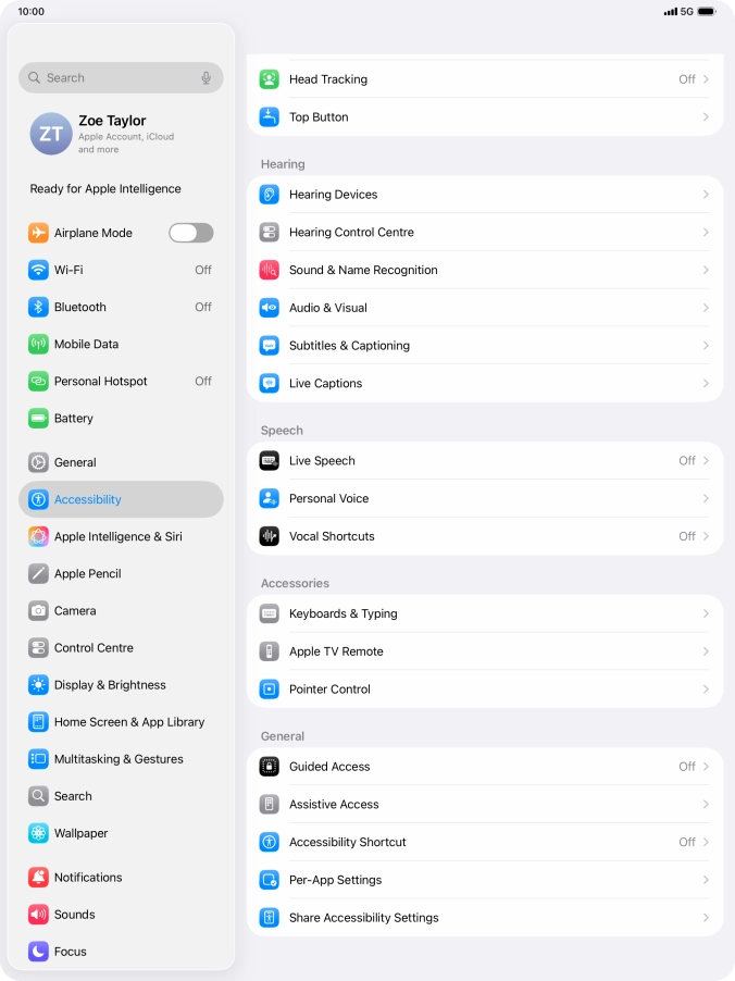 Press the required category below 