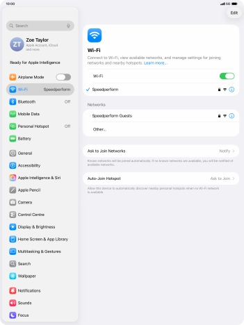 Slide your finger upwards starting from the bottom of the screen to return to the home screen.