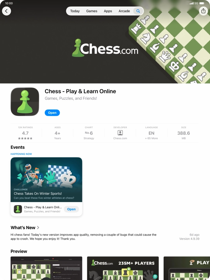 Slide your finger upwards starting from the bottom of the screen to return to the home screen.