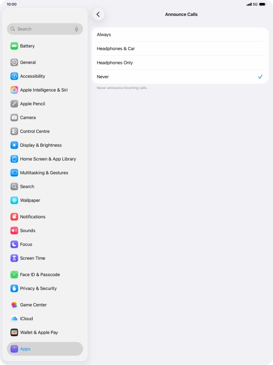 Press Always to turn on the function when silent mode is turned off.
