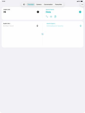 Press the screen size icon.