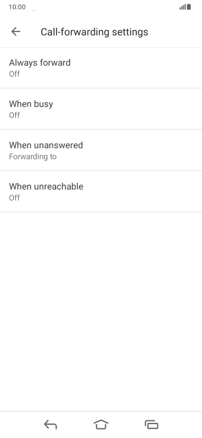 Press the Home key to return to the home screen. Press the Home key to return to the home screen.