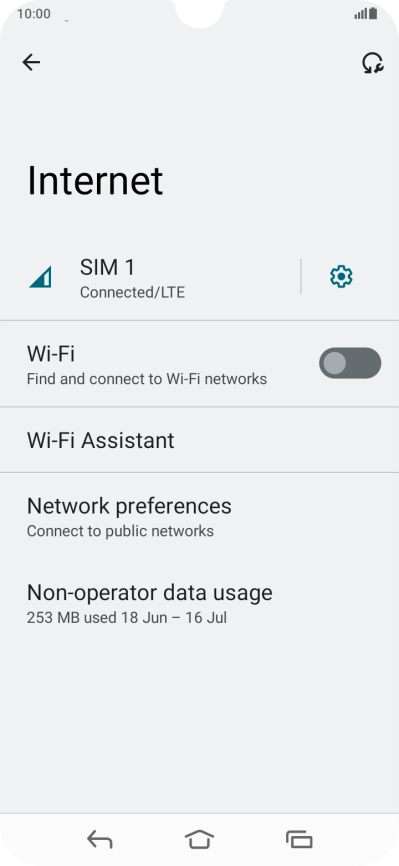 Press the indicator next to Press the indicator next to