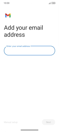 Press the field below 