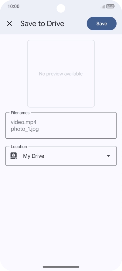 Press the field below Press the field below