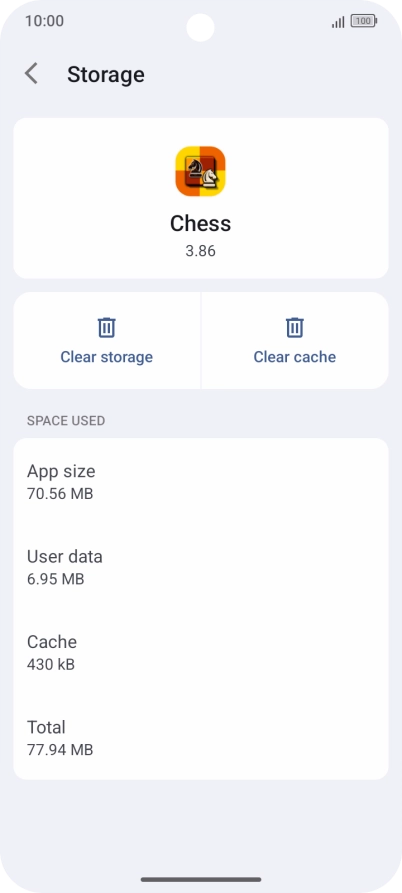 Press Clear cache. Press Clear cache.