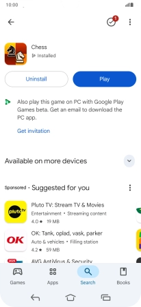 Press the Home key to return to the home screen. Press the Home key to return to the home screen.