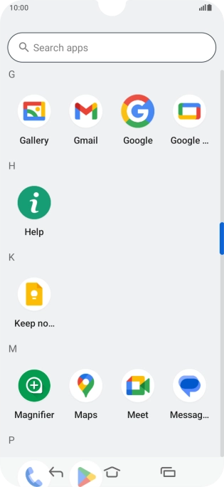 Press Gallery and go to the required folder. Press Gallery and go to the required folder.
