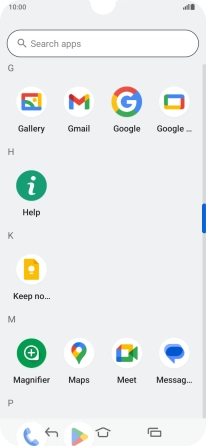 Press Gallery and go to the required folder. Press Gallery and go to the required folder.