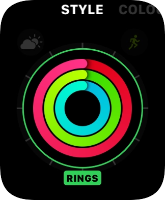 Press the Digital Crown twice to return to the home screen.