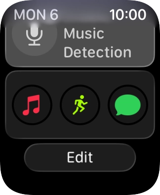 Press and hold Edit.