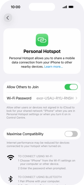 Slide your finger upwards starting from the bottom of the screen to return to the home screen.