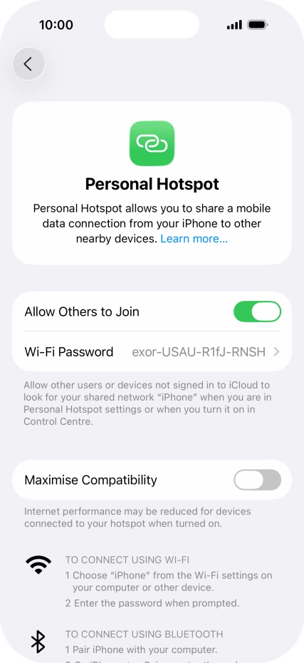Slide your finger upwards starting from the bottom of the screen to return to the home screen.