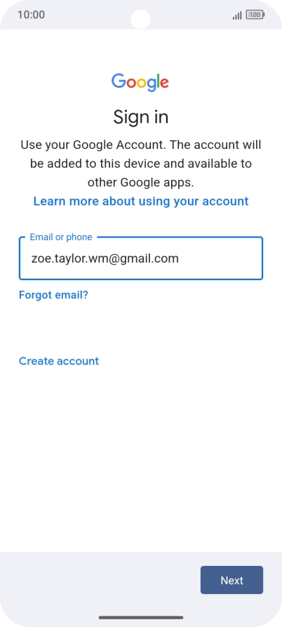 Press Next. Press Next.