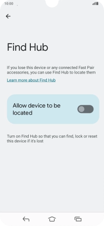 Press the indicator next to Press the indicator next to