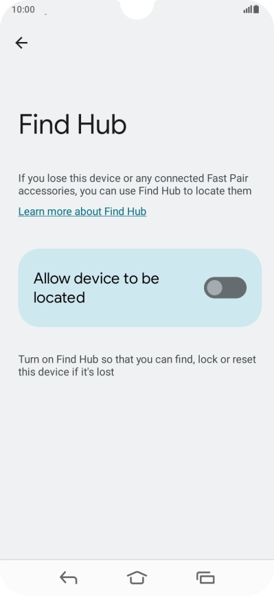 Press the indicator next to Press the indicator next to