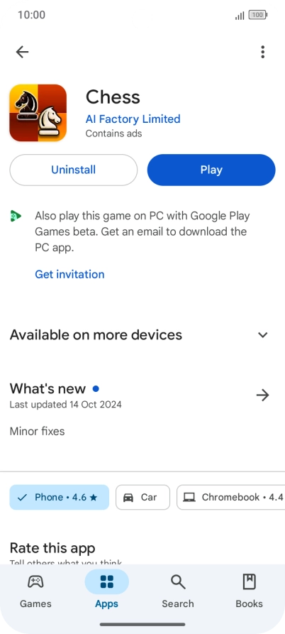 Press Uninstall. Press Uninstall.