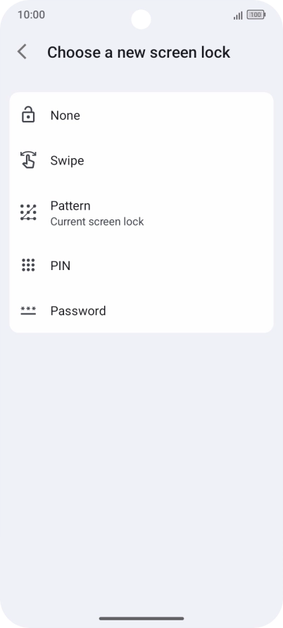 Press None. Press None.