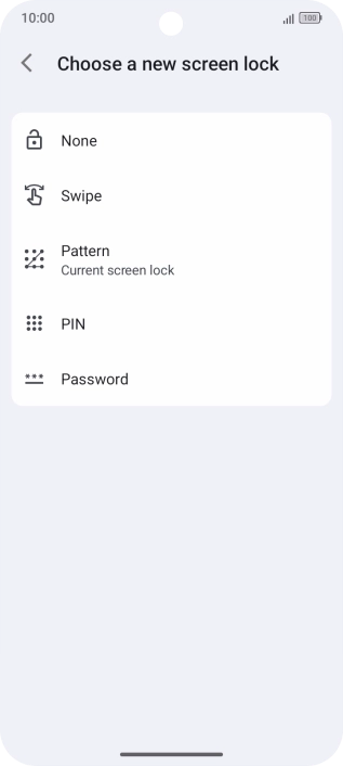 Press None. Press None.