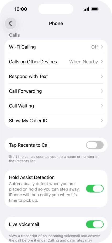Press Show My Caller ID.
